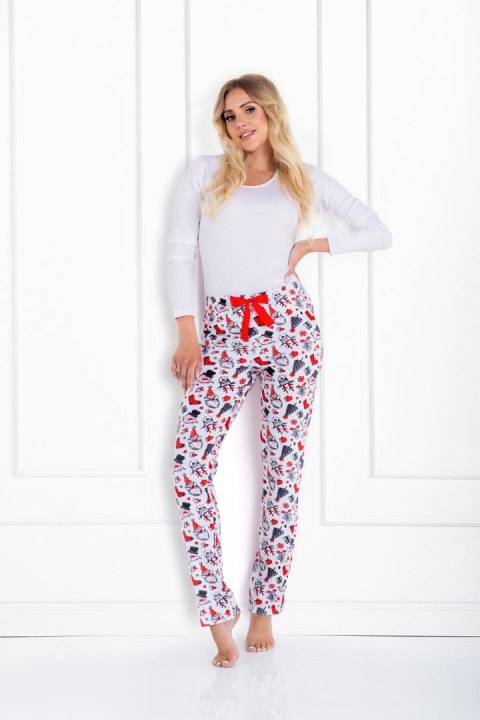 Piżama Damska Model Magic Moments White/Red - Momenti Per Me Momenti Per Me Piżama Damska Model Magic Moments White/Red - Momenti Per Me Momenti Per Me