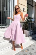 Sukienka Model 244-20 Dirty Pink - Bicotone Bicotone Sukienka Model 244-20 Dirty Pink - Bicotone Bicotone