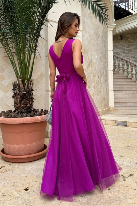 Sukienka Model 248-51 Violet - Bicotone Bicotone Sukienka Model 248-51 Violet - Bicotone Bicotone