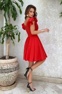 Sukienka Model 281-02 Red - Bicotone Bicotone Sukienka Model 281-02 Red - Bicotone Bicotone