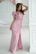 Sukienka Model 313-20 Dirty Pink - Bicotone Bicotone Sukienka Model 313-20 Dirty Pink - Bicotone Bicotone