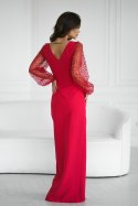 Sukienka Model 314-02 Red - Bicotone Bicotone Sukienka Model 314-02 Red - Bicotone Bicotone