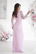 Sukienka Model 314-20 Dirty Pink - Bicotone Bicotone Sukienka Model 314-20 Dirty Pink - Bicotone Bicotone