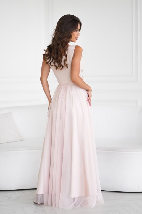 Sukienka Model 318-21 Beige - Bicotone Bicotone Sukienka Model 318-21 Beige - Bicotone Bicotone