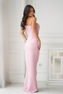 Sukienka Model 321-20 Dirty Pink - Bicotone Bicotone Sukienka Model 321-20 Dirty Pink - Bicotone Bicotone