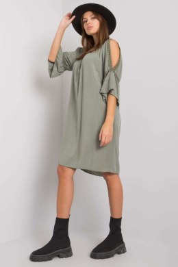 Sukienka Model TW-SK-BI-82314.48 Khaki - Och Bella Och Bella