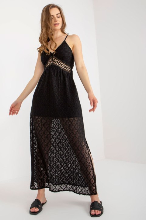 Sukienka Model TW-SK-BI-8676.22 Black - Och Bella Och Bella Sukienka Model TW-SK-BI-8676.22 Black - Och Bella Och Bella