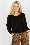 Sweter Damski Model TW-BZ-BE-M327.29 Black - Och Bella Och Bella Sweter Damski Model TW-BZ-BE-M327.29 Black - Och Bella Och Bella