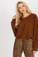 Sweter Damski Model TW-BZ-BE-M327.29 Brown - Och Bella Och Bella Sweter Damski Model TW-BZ-BE-M327.29 Brown - Och Bella Och Bella