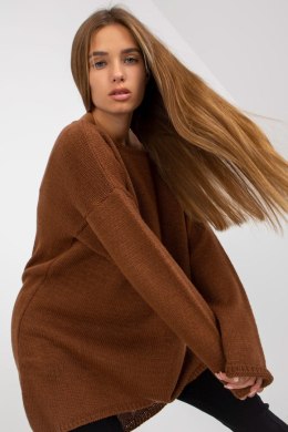Sweter Damski Model TW-SW-BI-1222.13X Brown - Och Bella Och Bella