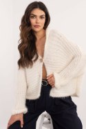 Sweter Damski Model TW-SW-BI-25002.88P Ecru - Och Bella Och Bella Sweter Damski Model TW-SW-BI-25002.88P Ecru - Och Bella Och Bella