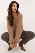 Sweter Damski Model TW-SW-BI-3565.69 Camel - Och Bella Och Bella Sweter Damski Model TW-SW-BI-3565.69 Camel - Och Bella Och Bella