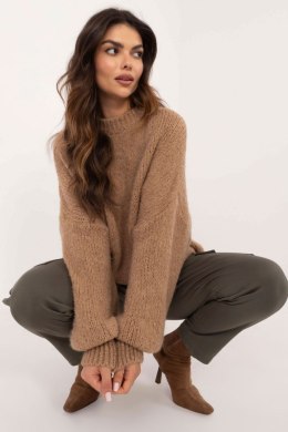 Sweter Damski Model TW-SW-BI-3565.69 Camel - Och Bella Och Bella