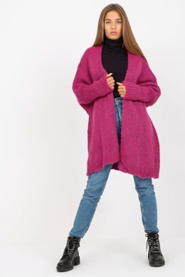 Sweter Kardigan Model TW-SW-BI-M2201.87 Fuksja - Och Bella Och Bella