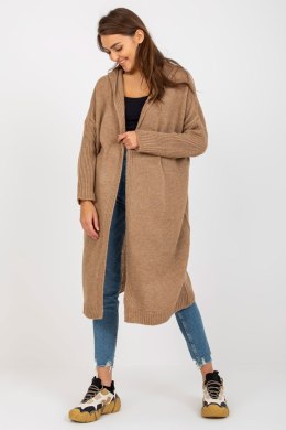 Sweter Kardigan Model TW-SW-BI-M56.35 Dark Beige - Och Bella Och Bella