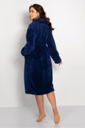 Szlafrok Damski Model Josephine Long Navy - Momenti Per Me Momenti Per Me Szlafrok Damski Model Josephine Long Navy - Momenti Per Me Momenti Per Me