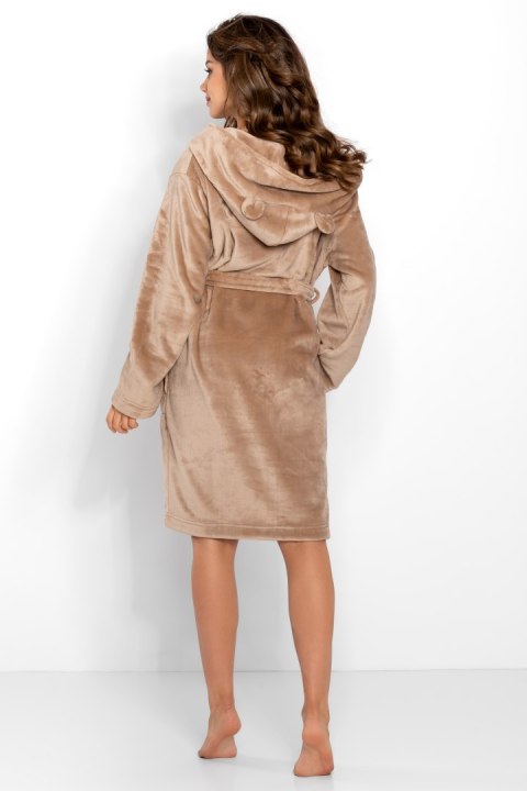 Szlafrok Damski Model Teddy Beige - Momenti Per Me Momenti Per Me Szlafrok Damski Model Teddy Beige - Momenti Per Me Momenti Per Me