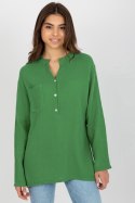 Bluzka Model TW-KS-BI-1144.07 Green - Och Bella Och Bella Bluzka Model TW-KS-BI-1144.07 Green - Och Bella Och Bella