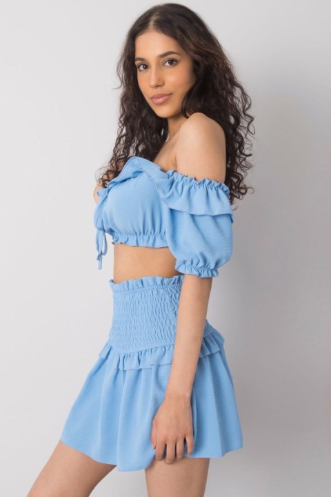 Bluzka model TW-TP-BI-26718.46 Blue - Och Bella Och Bella Bluzka model TW-TP-BI-26718.46 Blue - Och Bella Och Bella