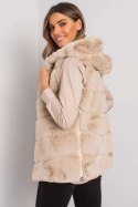 Kamizelka Damska Model TW-KZ-2116.48P Beige - Och Bella Och Bella Kamizelka Damska Model TW-KZ-2116.48P Beige - Och Bella Och Bella