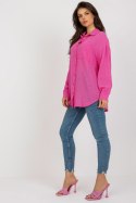 Koszula Damska Model TW-KS-BI-26698.50 Dark Pink - Och Bella Och Bella Koszula Damska Model TW-KS-BI-26698.50 Dark Pink - Och Bella Och Bella