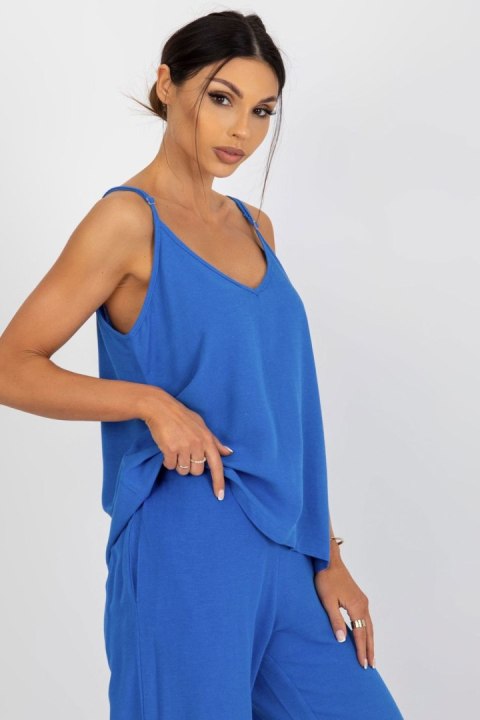 Koszulka Top Model TW-TP-BE-A290.33P Blue - Och Bella Och Bella Koszulka Top Model TW-TP-BE-A290.33P Blue - Och Bella Och Bella