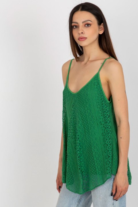 Koszulka Top Model TW-TP-BI-2095.23X Green - Och Bella Och Bella Koszulka Top Model TW-TP-BI-2095.23X Green - Och Bella Och Bella