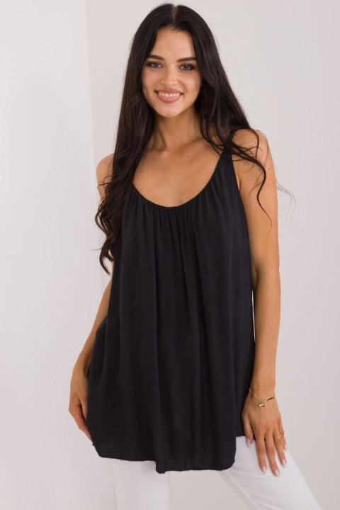 Koszulka Top Model TW-TP-BI-3025.13 Black - Och Bella Och Bella Koszulka Top Model TW-TP-BI-3025.13 Black - Och Bella Och Bella