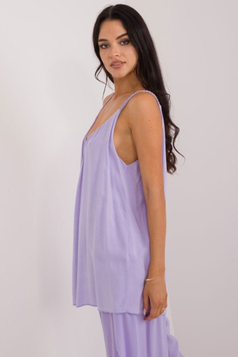 Koszulka Top Model TW-TP-BI-3025.13 Light Violet - Och Bella Och Bella Koszulka Top Model TW-TP-BI-3025.13 Light Violet - Och Bella Och Bella