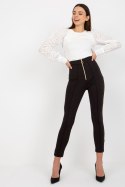 Legginsy Model TW-SP-BL-1008.94 Black - Och Bella Och Bella Legginsy Model TW-SP-BL-1008.94 Black - Och Bella Och Bella