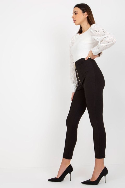 Legginsy Model TW-SP-BL-1008.94 Black - Och Bella Och Bella Legginsy Model TW-SP-BL-1008.94 Black - Och Bella Och Bella