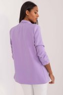 Marynarka Model TW-ZT-BI-24155a.01X Light Violet - Och Bella Och Bella Marynarka Model TW-ZT-BI-24155a.01X Light Violet - Och Bella Och Bella