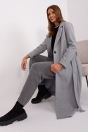Płaszcz Damski Model TW-PL-BI-5312-1.31 Grey - Och Bella Och Bella Płaszcz Damski Model TW-PL-BI-5312-1.31 Grey - Och Bella Och Bella