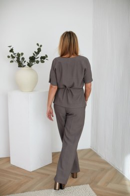 Spodnie Komplet Model M404/4 Grey Beige - La Aurora La Aurora