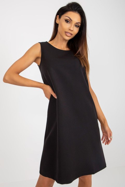 Sukienka Model TW-SK-BE-5773.10P Black - Och Bella Och Bella Sukienka Model TW-SK-BE-5773.10P Black - Och Bella Och Bella