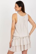 Sukienka Model TW-SK-BI-8139.44 Light Beige - Och Bella Och Bella Sukienka Model TW-SK-BI-8139.44 Light Beige - Och Bella Och Bella