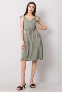 Sukienka Model TW-SK-BI-81843.99 Khaki - Och Bella Och Bella Sukienka Model TW-SK-BI-81843.99 Khaki - Och Bella Och Bella