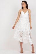Sukienka Model TW-SK-BI-8247.62P White - Och Bella Och Bella Sukienka Model TW-SK-BI-8247.62P White - Och Bella Och Bella