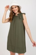 Sukienka Model TW-SK-BI-89923.29 Khaki - Och Bella Och Bella Sukienka Model TW-SK-BI-89923.29 Khaki - Och Bella Och Bella