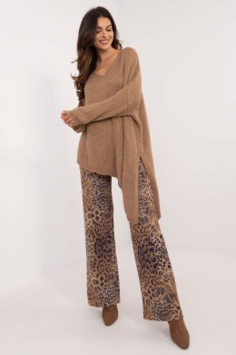 Sweter Damski Model TW-SW-BI-1925.85 Camel - Och Bella Och Bella