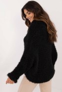Sweter Damski Model TW-SW-BI-25002.88P Black - Och Bella Och Bella Sweter Damski Model TW-SW-BI-25002.88P Black - Och Bella Och Bella