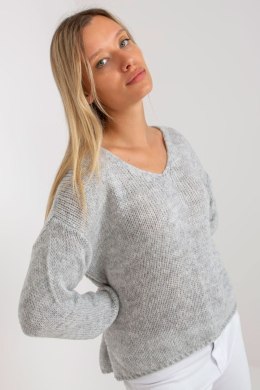 Sweter Damski Model TW-SW-BI-3002.98 Grey - Och Bella Och Bella