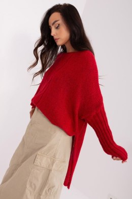 Sweter Damski Model TW-SW-BI-559.45 Dark Red - Och Bella Och Bella
