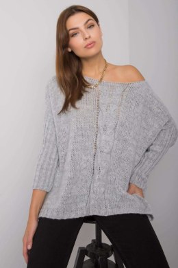 Sweter Damski Model TW-SW-BI-559.45 Grey - Och Bella Och Bella