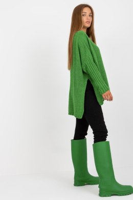 Sweter Damski Model TW-SW-BI-M559.08X Green - Och Bella Och Bella