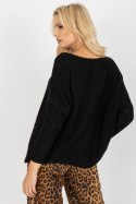 Sweter Damski Model TW-SW-BI-M903.33X Black - Och Bella Och Bella Sweter Damski Model TW-SW-BI-M903.33X Black - Och Bella Och Bella