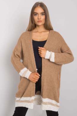 Sweter Kardigan Model TW-SW-BI-A21768.21 Camel - Och Bella Och Bella