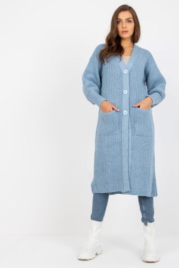 Sweter Kardigan Model TW-SW-BL-0100.38X Light Blue - Och Bella Och Bella