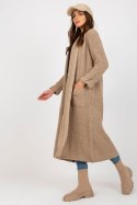 Sweter Kardigan Model TW-SW-BL-2453.91P Beige - Och Bella Och Bella Sweter Kardigan Model TW-SW-BL-2453.91P Beige - Och Bella Och Bella