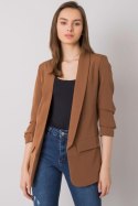 Żakiet Model TW-ZT-BI-22520.14 Brown - Och Bella Och Bella Żakiet Model TW-ZT-BI-22520.14 Brown - Och Bella Och Bella